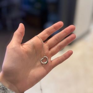Tiffany & Co. Open Heart Pendant
